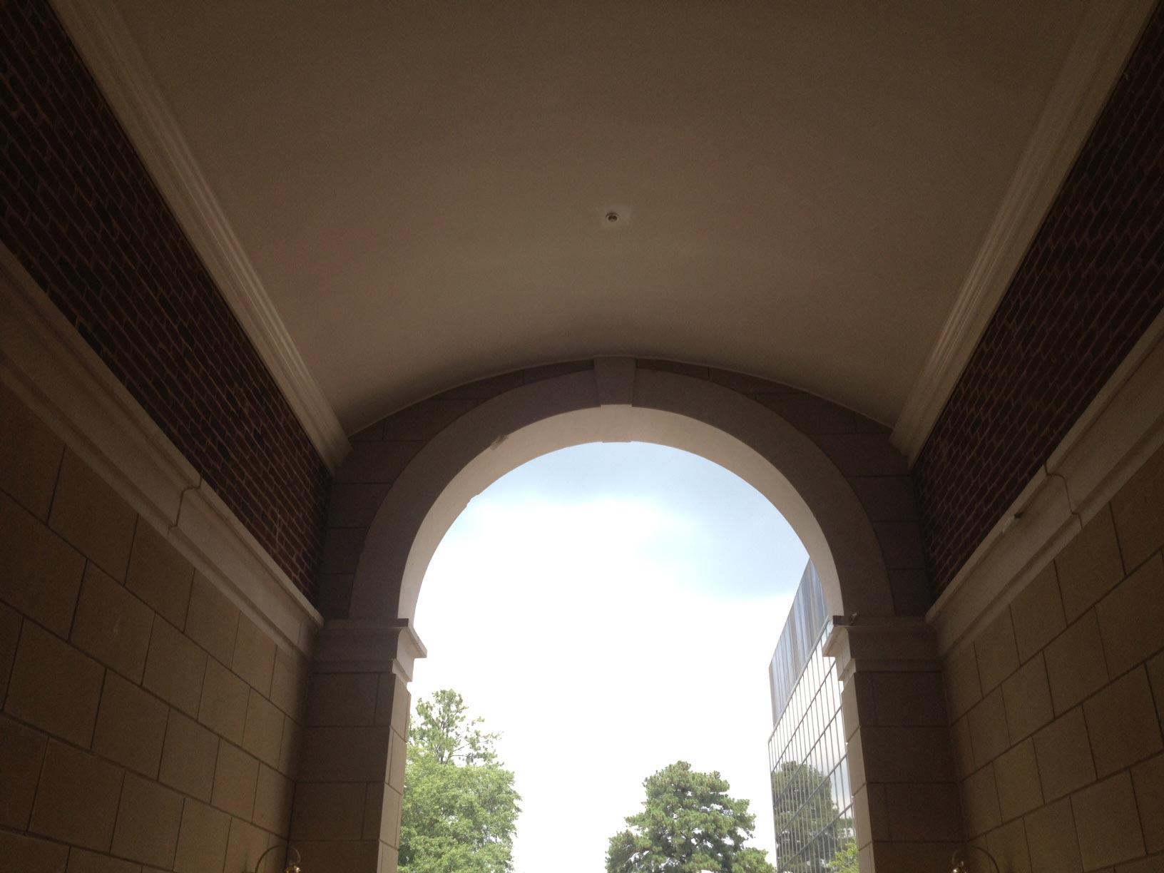 arched entrance way