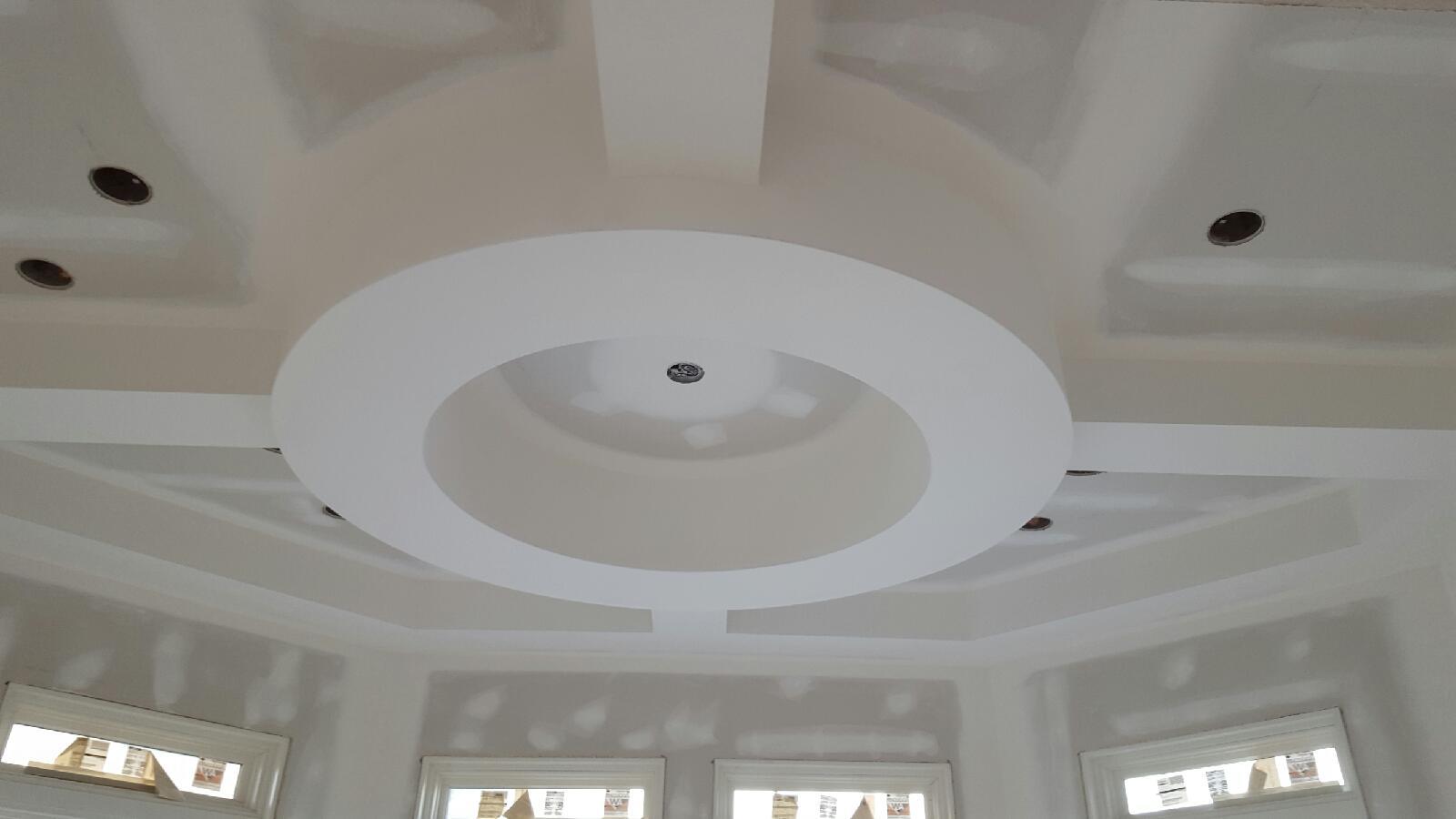 circular shape lowered ceiling